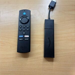 Amazon Streaming Device with Alexa Remote - Black